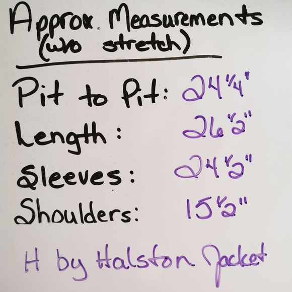 H by Halston Faux Suede Jacket in Light Grey - Sz 20W - Picture 6 of 8